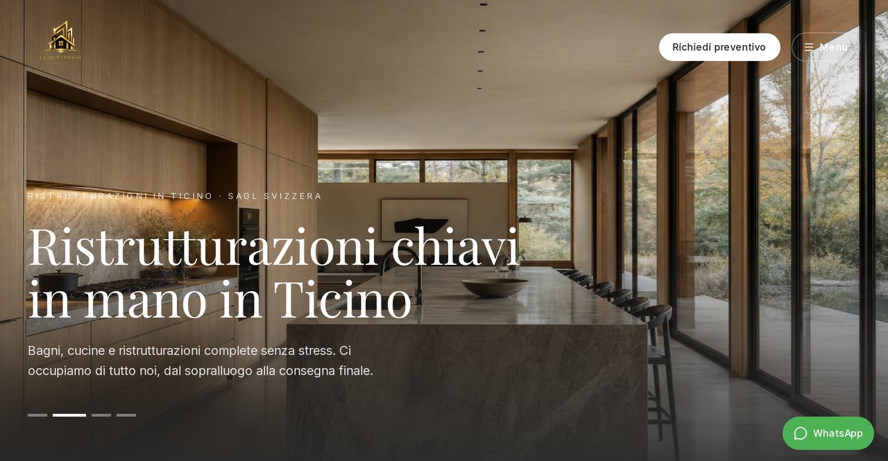 Anteprima della homepage di Luxuryhome